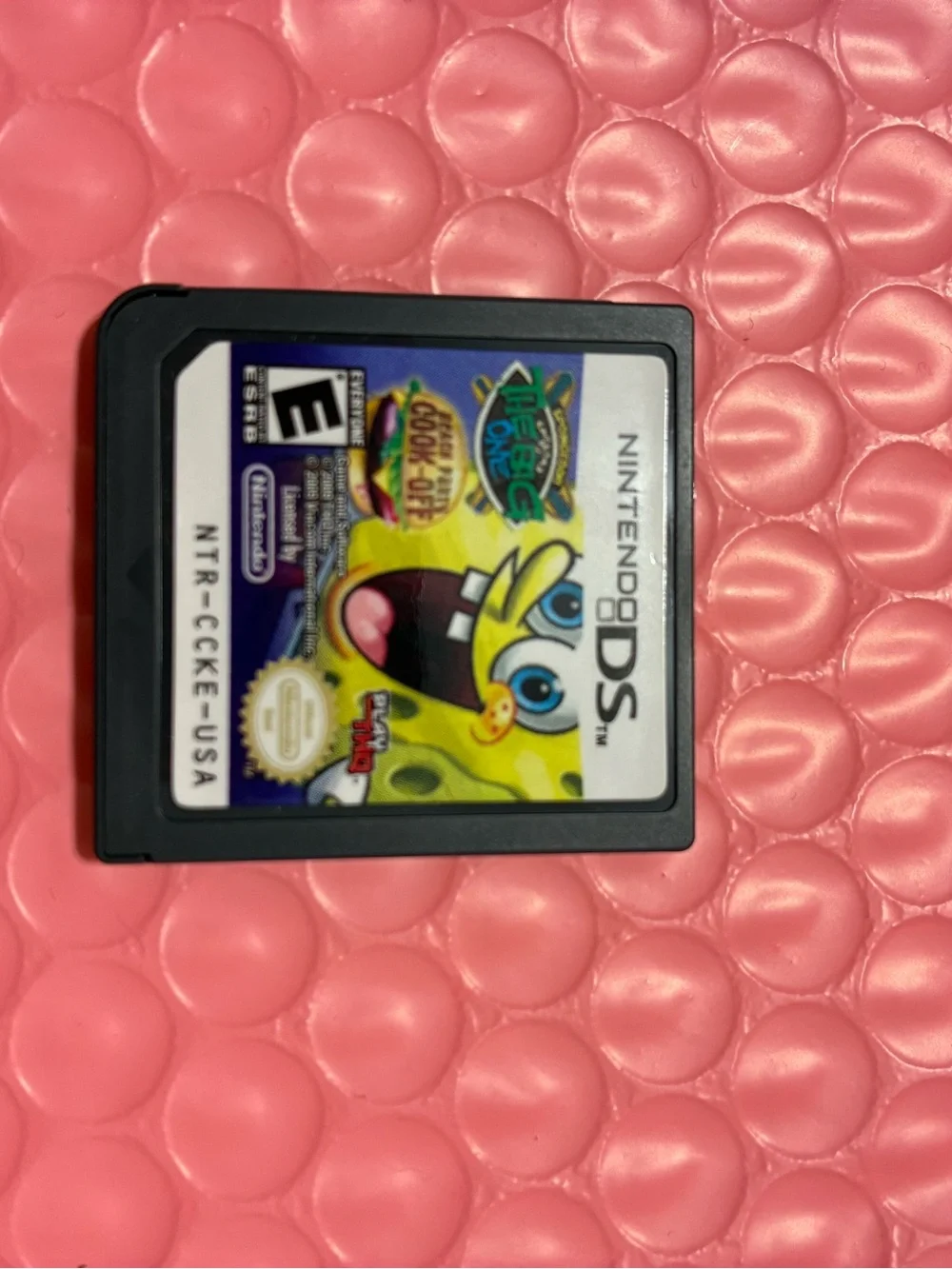 Nintendo DS SpongeBob vs. The Big One Beach Party Cook-Off CIB Tested